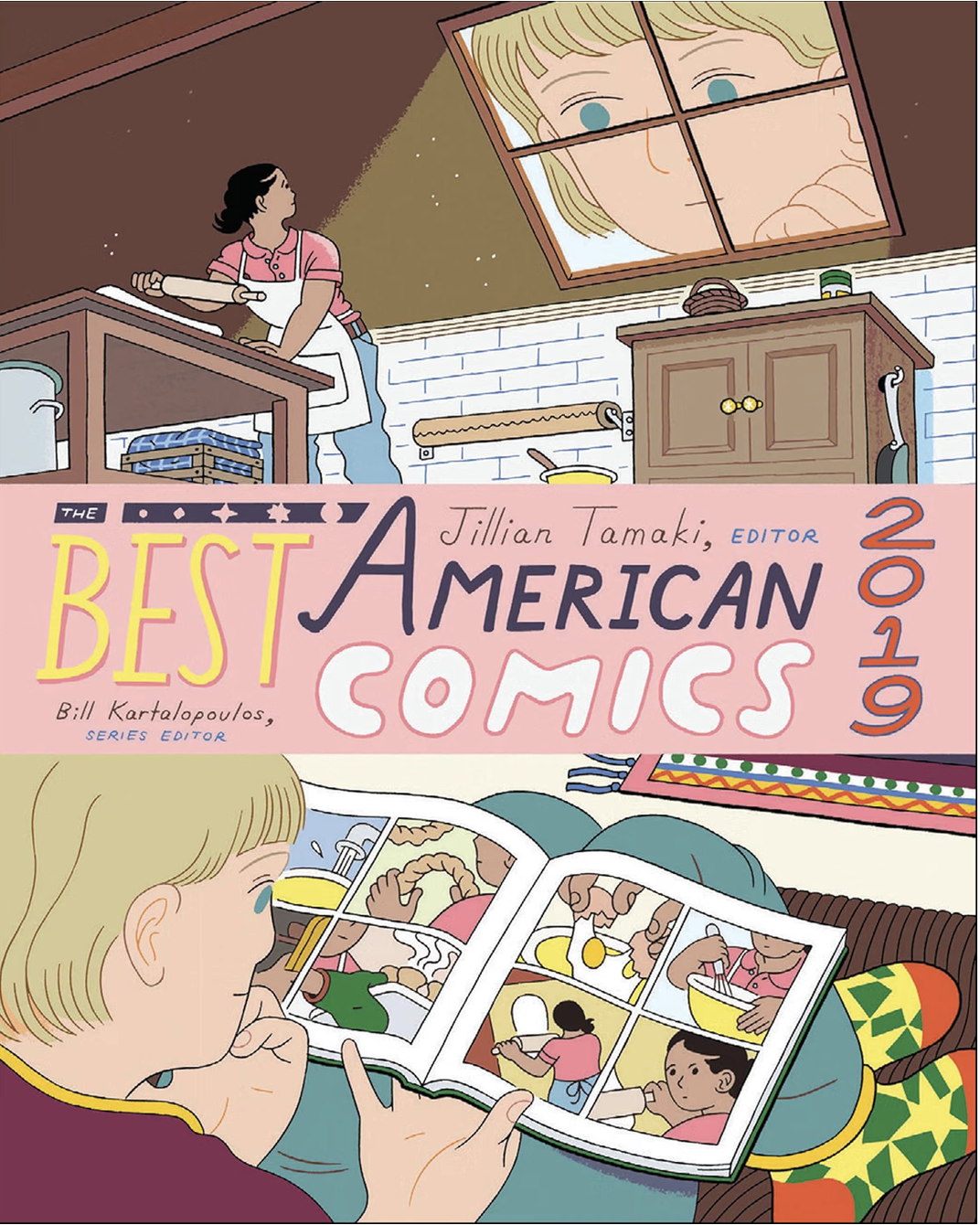 Book cover for The Best American Comics: 2019 by Various Authors