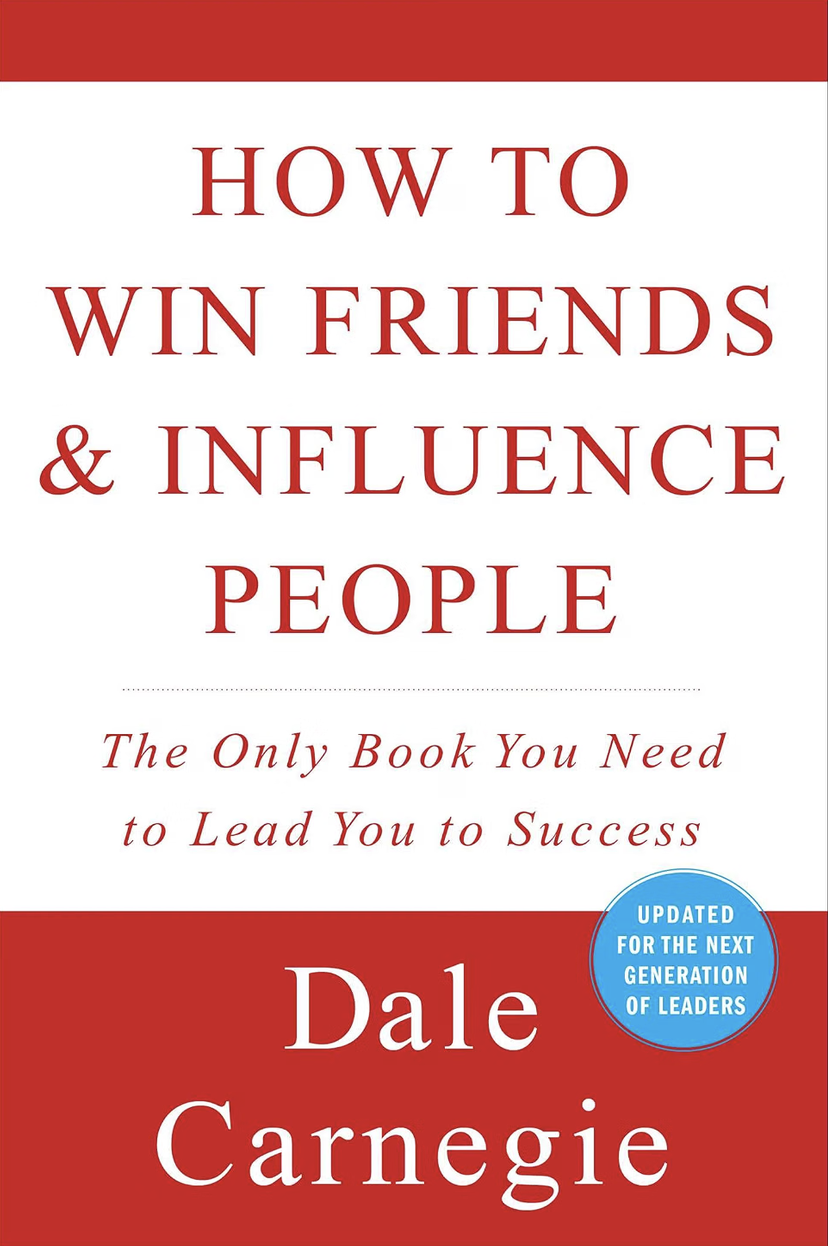 Book cover for How to Win Friends and Influence People by Dale Carnegie